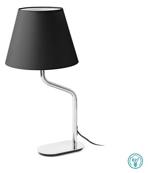 Λάμπα Επιτραπέζια Faro Eterna 24008-15 Μαύρη