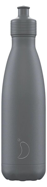 Μπουκάλι Θερμός 500ml Chilly's Με Sport Πώμα Grey