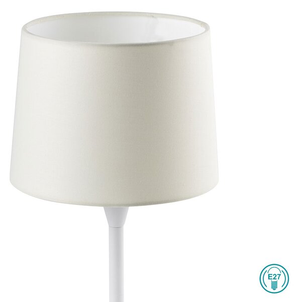 Λάμπα Επιτραπέζια Faro Conga 64316-01 Λευκή