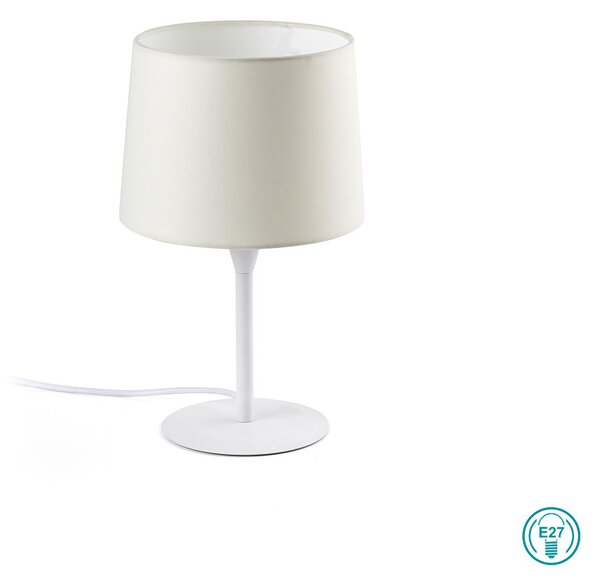 Λάμπα Επιτραπέζια Faro Conga 64316-01 Λευκή