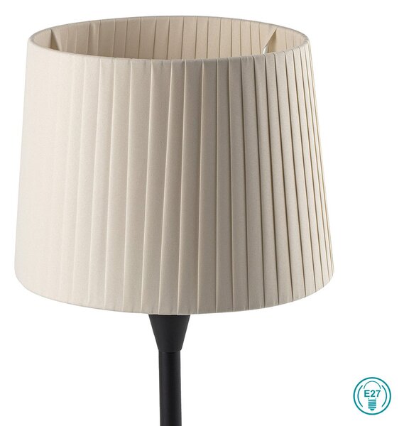 Λάμπα Επιτραπέζια Faro Samba 64311-38 Μαύρη-Μπεζ