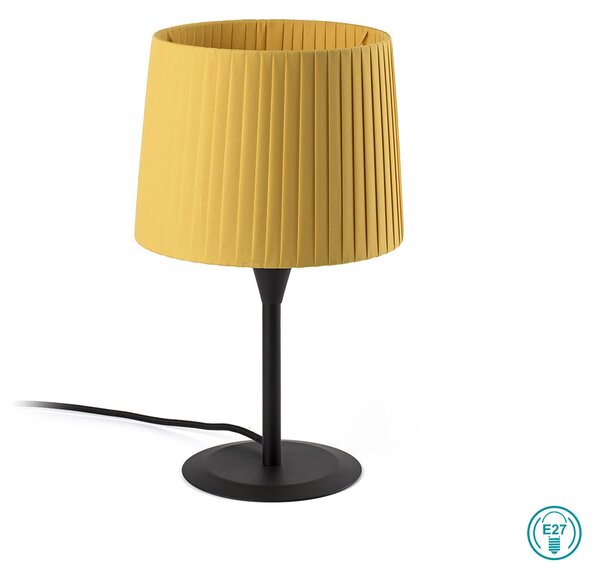 Λάμπα Επιτραπέζια Faro Samba 64311-39 Μαύρη-Κίτρινη