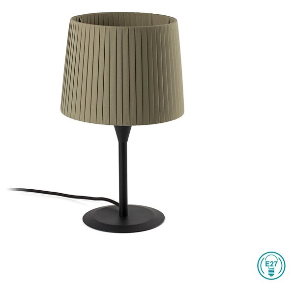 Λάμπα Επιτραπέζια Faro Samba 64317-37 Μαύρη-Λαδί
