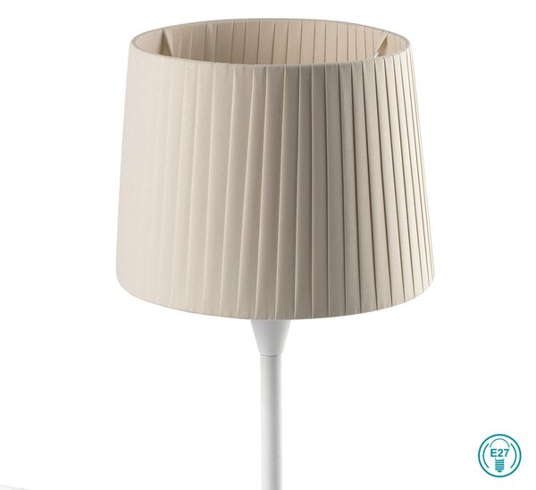 Λάμπα Επιτραπέζια Faro Samba 64316-35 Λευκή-Μπεζ