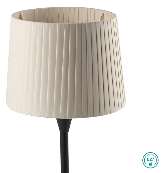 Λάμπα Επιτραπέζια Faro Samba 64317-35 Μαύρη-Μπεζ