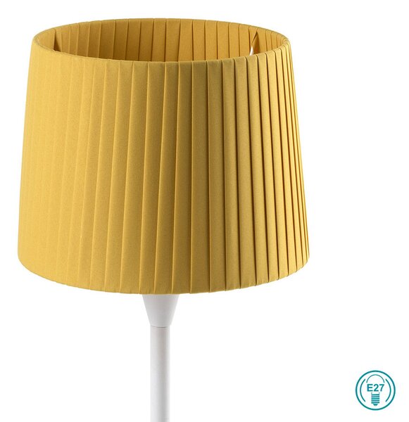 Λάμπα Επιτραπέζια Faro Samba 64316-36 Λευκή-Κίτρινη
