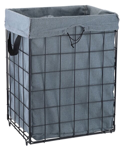 Καλάθι Απλύτων Αναδιπλούμενο (35x40x55) Estia Cage 01-30094