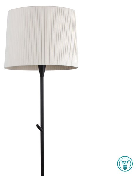 Φωτιστικό Δαπέδου Faro Samba 64313-41 Μαύρο-Μπεζ