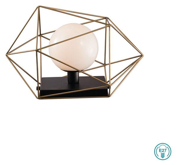 Λάμπα Επιτραπέζια Fan Europe I-Abraxas-L1 Oro 8031414869114 Χρυσό Ματ