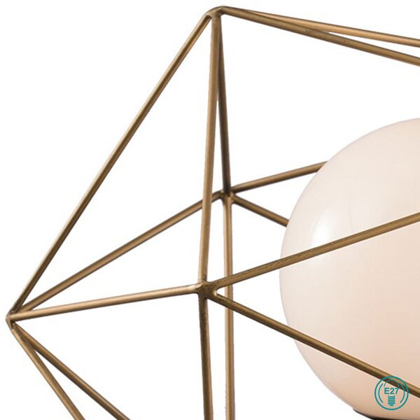 Λάμπα Επιτραπέζια Fan Europe I-Abraxas-L1 Oro 8031414869114 Χρυσό Ματ