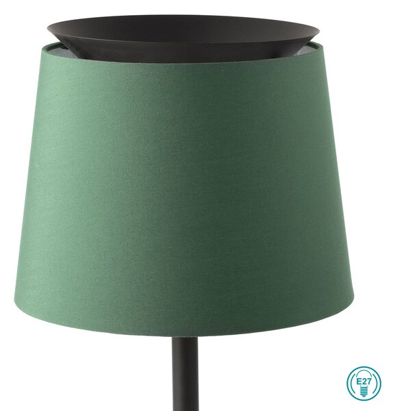 Λάμπα Επιτραπέζια Faro Savoy 20305-84 Μαύρη-Πράσινη