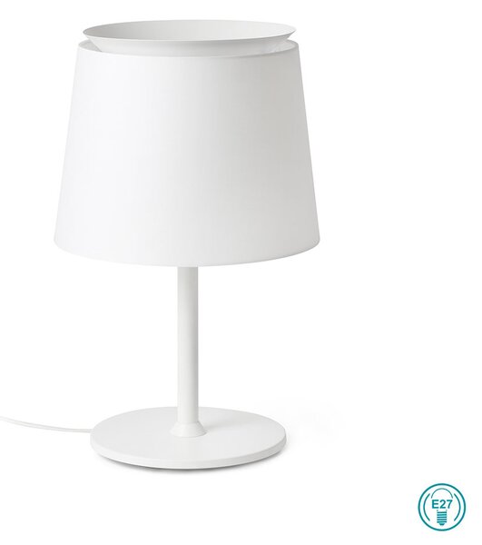 Λάμπα Επιτραπέζια Faro Savoy 20304-82 Λευκή
