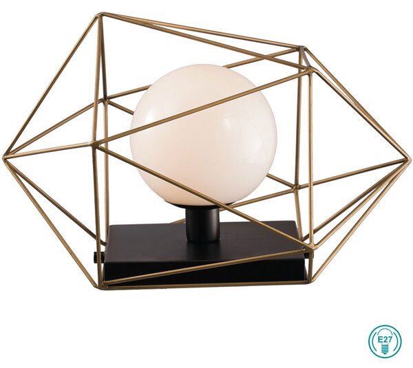 Λάμπα Επιτραπέζια Fan Europe I-Abraxas-L1 Oro 8031414869114 Χρυσό Ματ