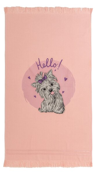 Παιδική Πετσέτα Θαλάσσης (70x120) Melinen Puppy Pink