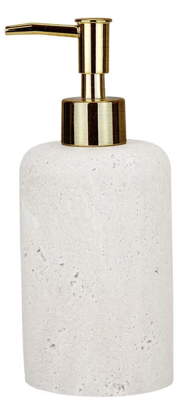 Dispenser Μπάνιου 350ml (Φ7.5x17) Estia Travertine 02-34054