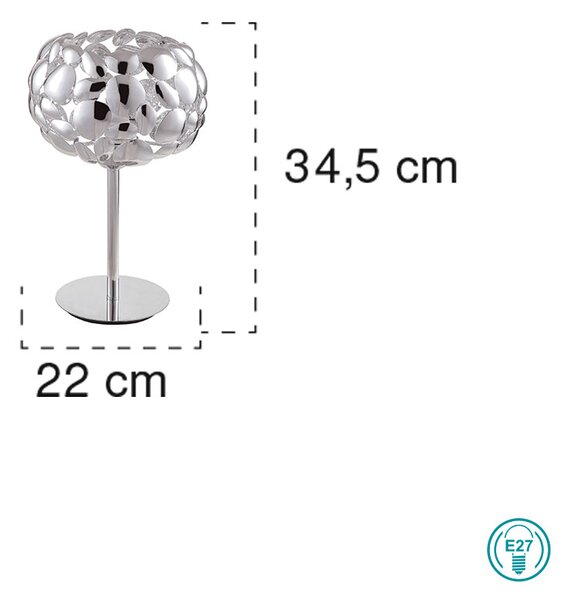Λάμπα Επιτραπέζια Fan Europe Dioniso-L-CR 8031440359252