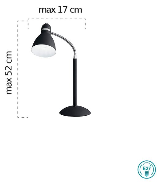 Πορτατίφ Fan Europe PEOPLE-L-NERO 8031440363617 Μαύρο