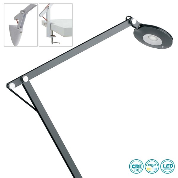 Πορτατίφ Fan Europe LEDT-Locke-Grey 8031440358217 Γκρι