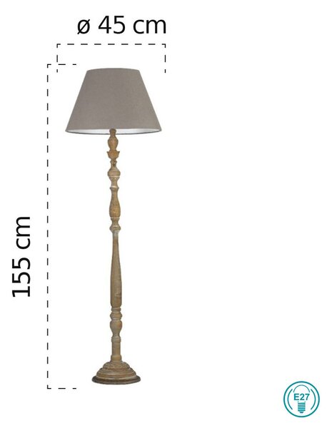 Φωτιστικό Δαπέδου Fan Europe BOUTIQUE-PT 8031440359849