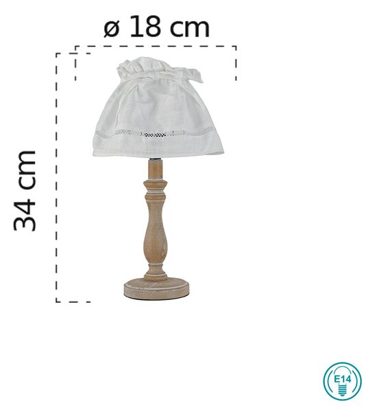 Λάμπα Επιτραπέζια Fan Europe LULLABY-LUME 8031440352666
