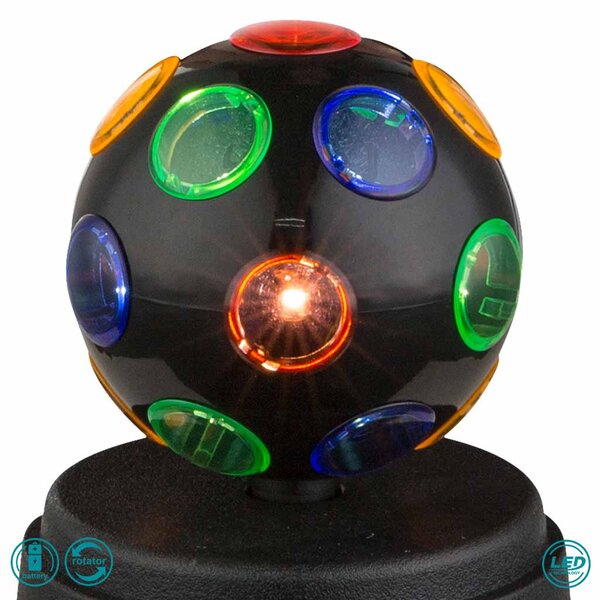 Φωτιστικό Επιτραπέζιο Globo Lighting Disco 28017 Μαύρο