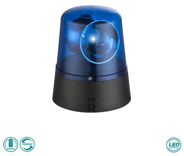 Φωτιστικό Επιτραπέζιο Globo Lighting Police 28013 Μαύρο