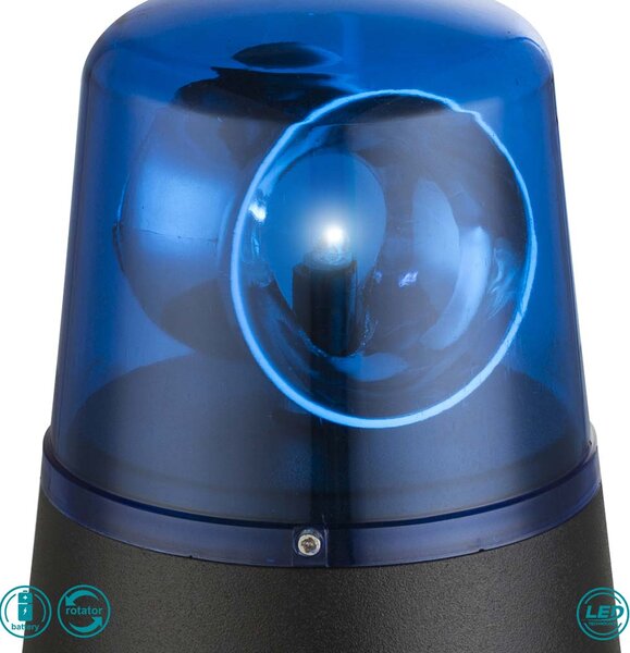 Φωτιστικό Επιτραπέζιο Globo Lighting Police 28013 Μαύρο
