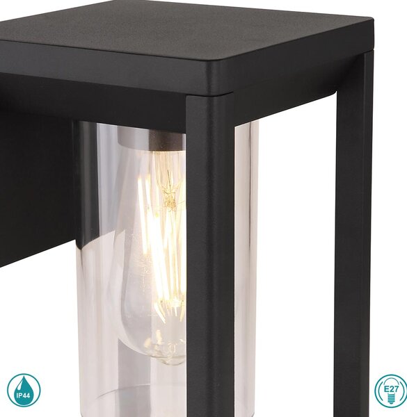Κολωνάκι Εξωτερικού Χώρου Globo Lighting Candela 3135W Μαύρο Ματ