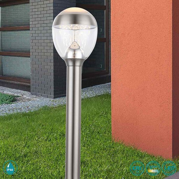 Κολωνάκι Εξωτερικού Χώρου Globo Lighting Callisto 34251 Ανοξείδωτο
