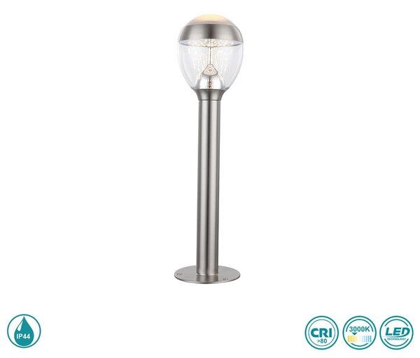 Κολωνάκι Εξωτερικού Χώρου Globo Lighting Callisto 34251 Ανοξείδωτο