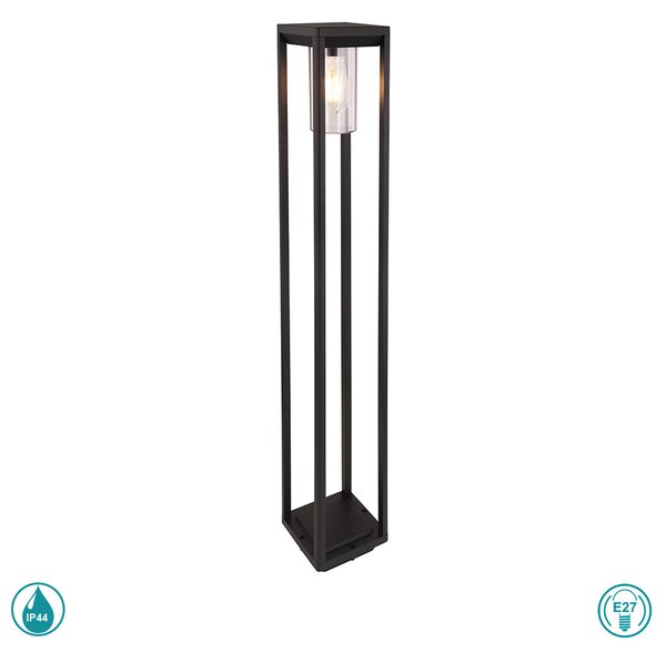 Κολωνάκι Εξωτερικού Χώρου Globo Lighting Candela 3135S4 Μαύρο Ματ