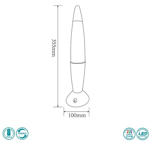 Φωτιστικό Επιτραπέζιο Globo Lighting Magma 28019
