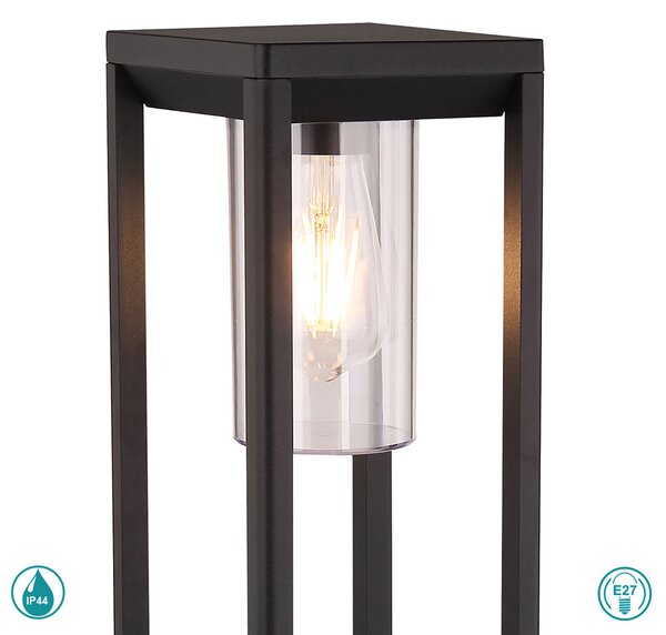 Κολωνάκι Εξωτερικού Χώρου Globo Lighting Candela 3135S4 Μαύρο Ματ