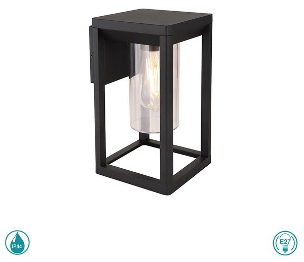 Κολωνάκι Εξωτερικού Χώρου Globo Lighting Candela 3135W Μαύρο Ματ