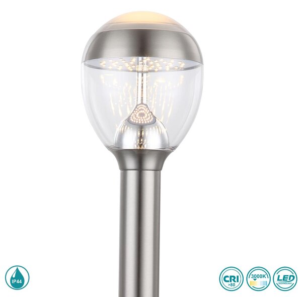 Κολωνάκι Εξωτερικού Χώρου Globo Lighting Callisto 34251 Ανοξείδωτο