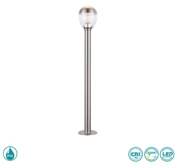 Κολωνάκι Εξωτερικού Χώρου Globo Lighting Callisto 34252 Ανοξείδωτο