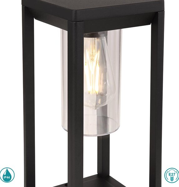 Κολωνάκι Εξωτερικού Χώρου Globo Lighting Candela 3135S1 Μαύρο Ματ