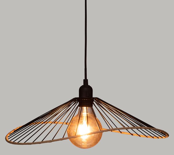 Φωτιστικό Οροφής Μονόφωτο A-S Alara Black 182456