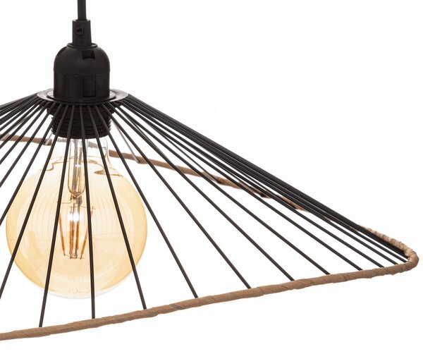 Φωτιστικό Οροφής Μονόφωτο A-S Alara Black 182456