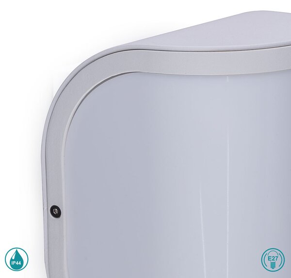 Απλίκα Εξωτερικού Χώρου Globo Lighting Segga 32128W Λευκή