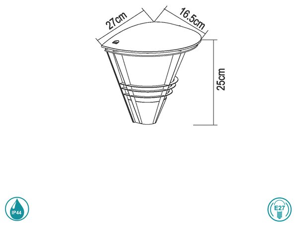 Απλίκα Εξωτερικού Χώρου Globo Lighting Salla 32093A
