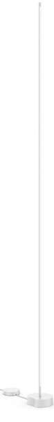 Wever & Ducré Lighting WEVER DUCRÉ LED-Φωτιστικό δαπέδου Finlin λευκό 2.700 K Dimmer, ρυθμιζόμενος, Λευκό, Σαλόνι / τραπεζαρία, Αλουμίνιο, σύγχρονο