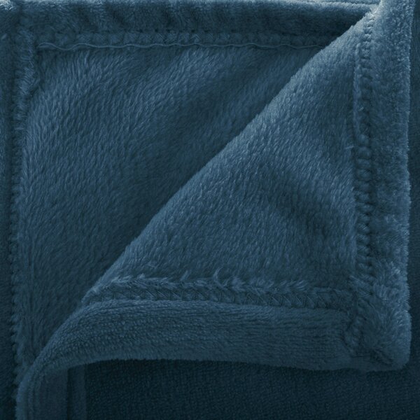 Κουβέρτα Καναπέ Fleece (130x180) A-S Flannel Aegean Blue 156047F
