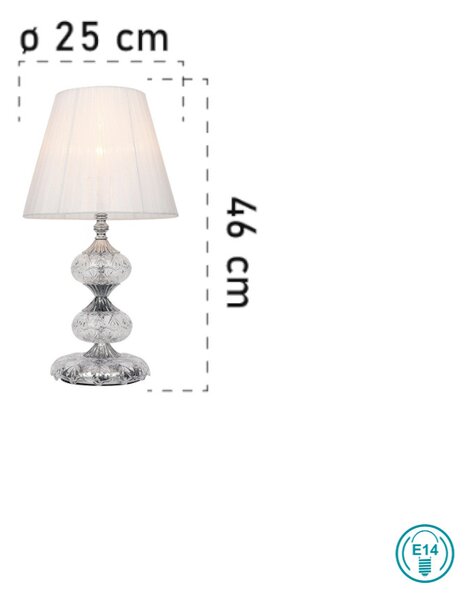 Λάμπα Επιτραπέζια Fan Europe Incanto-L1 8031440363976