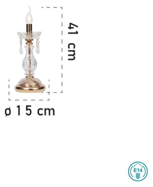 Λάμπα Επιτραπέζια Fan Europe Monalisa-L1 8031440363945