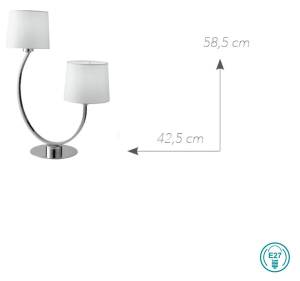Λάμπα Επιτραπέζια Fan Europe Astoria-L2 8031414869923