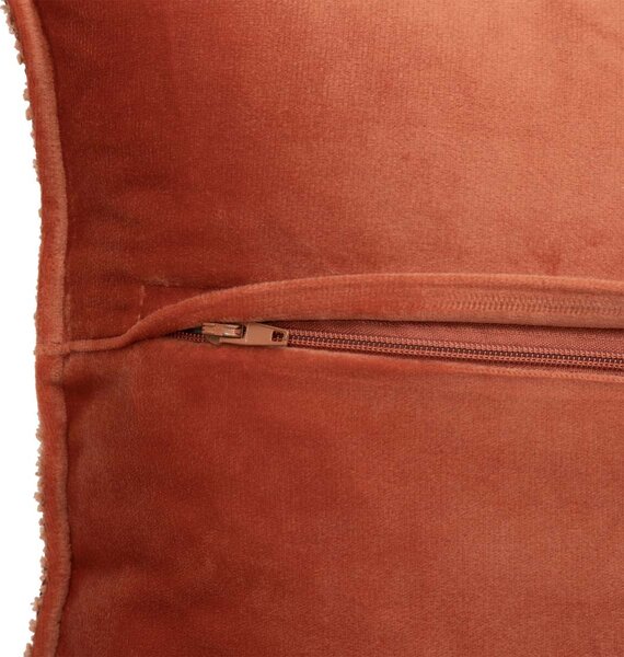 Διακοσμητικό Μαξιλάρι Μπουκλέ (45x45) A-S Soana Terracotta 204403C
