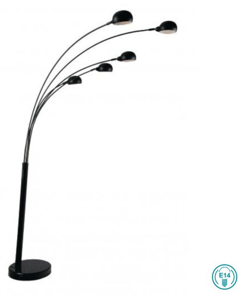 Φωτιστικό Δαπέδου Fan Europe Eracle-PT NERO 8031414877348 Μαύρο