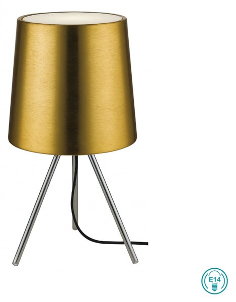 Λάμπα Επιτραπέζια Fan Europe Marley-L ORO 8031440356497 Χρυσή