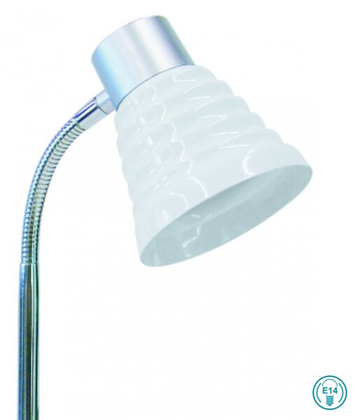 Λάμπα Επιτραπέζια Fan Europe LDT055LEO-BIANCO 8031424181114 Λευκή